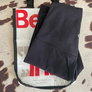 Lululemon Black Align Leggings with bag
